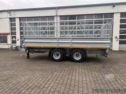 Möslein TTD 19 AB  neuer 19 t Tandemkipper TiefladerGitteraufsatz