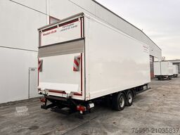 Möslein TK0105D-L Weiß  Tandemkoffer Ladebordwand + Durchladbar