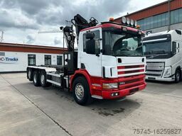 SCANIA 380 * 8 x 2 * HIAB  105 Z KRAN *2 x LIFT *ABROLL