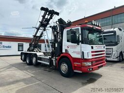 SCANIA 380 * 8 x 2 * HIAB  105 Z KRAN *2 x LIFT *ABROLL