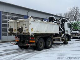 MERCEDES-BENZ ACTROS 3336 6x4 Kipper Kran HIAB 144 B-3