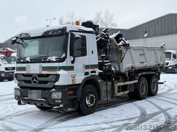MERCEDES-BENZ ACTROS 3336 6x4 Kipper Kran HIAB 144 B-3