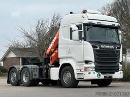 Scania R450 6x2!!EURO6!! KRAN  ATLAS 19TM!! TOP!!RADIO...