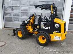 JCB 403 / Schaufel + Gabel / nur 248h!