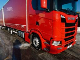 SCANIA S 460 / ZESTAW TANDEM / FIRANKA / 120 M3 / KRONE