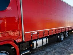 SCANIA S 460 / ZESTAW TANDEM / FIRANKA / 120 M3 / KRONE