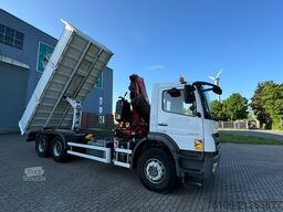 MERCEDES-BENZ Axor 2633 Kipper mit Kran Fassi F135