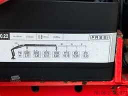 MERCEDES-BENZ Axor 2633 Kipper mit Kran Fassi F135
