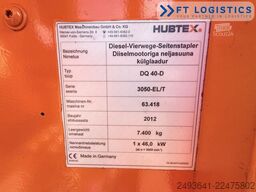 Hubtex DQ40D DIESEL TRIPLEX 6500 FREE-LIFT TOP1