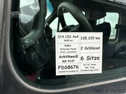 Mercedes-Benz Sprinter 314 CDI RWD L2 4x4 Doka Pritsche