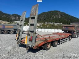 Kel-Berg Maskinslep with hydraulic ramps