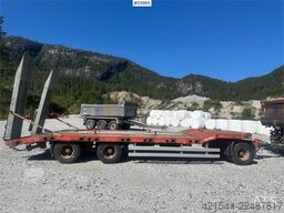 Kel-Berg Maskinslep with hydraulic ramps