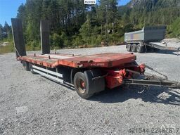 Kel-Berg Maskinslep with hydraulic ramps
