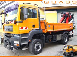 MAN TGA 18.320 BL 4x4 / FASSI F135 abnehmbar/MEILLER/Winterd.