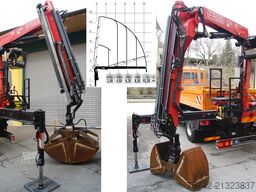 MAN TGA 18.320 BL 4x4 / FASSI F135 abnehmbar/MEILLER/Winterd.