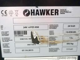 HAWKER 24 Volt 6 PzS 930 Ah