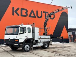 Mercedes-Benz Atego 1225 4x4 HIAB 088E-4 / PLATFORM L=3544 mm