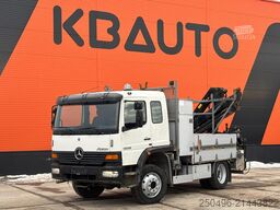 Mercedes-Benz Atego 1225 4x4 HIAB 088E-4 / PLATFORM L=3544 mm