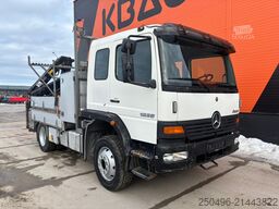 Mercedes-Benz Atego 1225 4x4 HIAB 088E-4 / PLATFORM L=3544 mm
