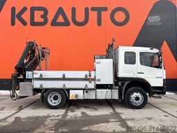 Mercedes-Benz Atego 1225 4x4 HIAB 088E-4 / PLATFORM L=3544 mm