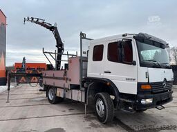 Mercedes-Benz Atego 1225 4x4 HIAB 088E-4 / PLATFORM L=3544 mm