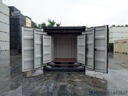 10/ 8/6 Fuß Set Baucontainer / Anthrazit Minicontainer/Containerset/Self Storage