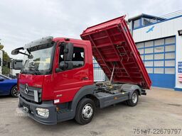 MERCEDES-BENZ 818 K Atego Meiller Kipper 3-Sitzer 2x AHK Klima