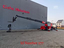Manitou MRT 2150+ Privilege Radio Remote Winch Forks!