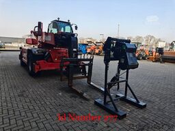 Manitou MRT 2150+ Privilege Radio Remote Winch Forks!