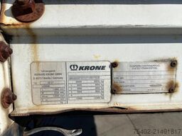 Krone SD 27 / Tautliner / 1x Lift Axle / Disc Brakes