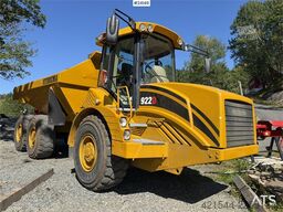 Hydrema 922D dumper with white plates