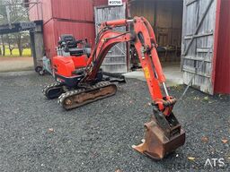 Kubota U17-3a Mini Excavator with Digging Bucket – Custom
