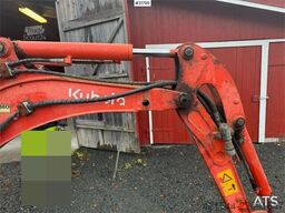 Kubota U17-3a Mini Excavator with Digging Bucket – Custom