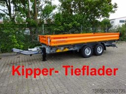 Möslein TTD 13 Orange  13 t Tandem 3- Seitenkipper Tieflader-- Neufahrzeug --