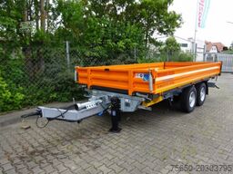Möslein TTD 13 Orange  13 t Tandem 3- Seitenkipper Tieflader-- Neufahrzeug --