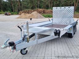 Martz 290cm x 150cm Baumaschinen Anhänger Hubsteiger 3t NEU