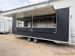 Mega Grillwagen, Imbissanhänger, Imbisswagen,