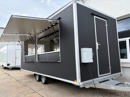 Mega Grillwagen, Imbissanhänger, Imbisswagen,