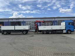 MAN TGX 26.470 Euro 6 Abrollkipper mit Ladekran