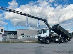 MERCEDES-BENZ Arocs 2545 Kipper/Kran/6x4-4/Lenkachse/128 tkm