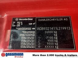 Mercedes-Benz Actros 2641 K 6x4,MP II, Meiller, Rollplane