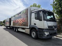 Mercedes-Benz Antos 2540 6x2 Kühlkoffer + Kühlanhänger