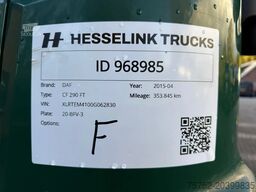 DAF CF 290 +HTF Koeloplegger TRS PTO Powerpack koel...