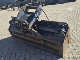 Schwarz Grabenräumlöffel für MS20 verschlaucht