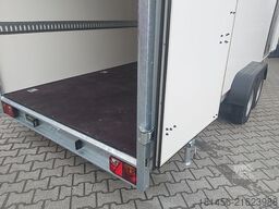 trailershop Werkstatt Koffer Tür mobil Lager 550x200x210cm