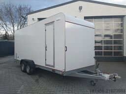 trailershop Werkstatt Koffer Tür mobil Lager 550x200x210cm