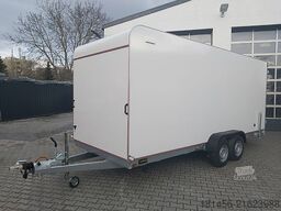 trailershop Werkstatt Koffer Tür mobil Lager 550x200x210cm