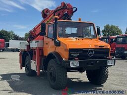 Unimog U1700 Kran PK16000 + Jib Höhe 22,50m + Winde
