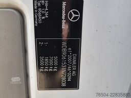 Mercedes-Benz Sprinter 516 CDI Kipper Euro 6 Hijskraan 250 kg