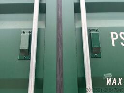 20 Fuß Seecontainer / One Way / 6 Meter Lagercontainer / Moosgrün